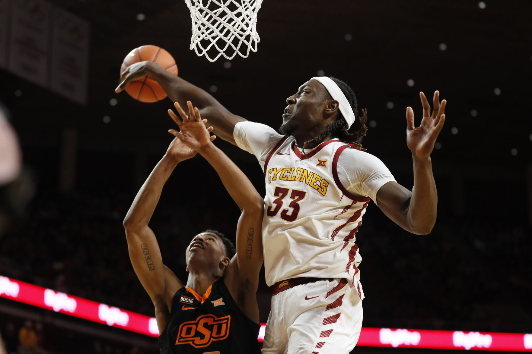 Oklahoma St Iowa St Basketball
